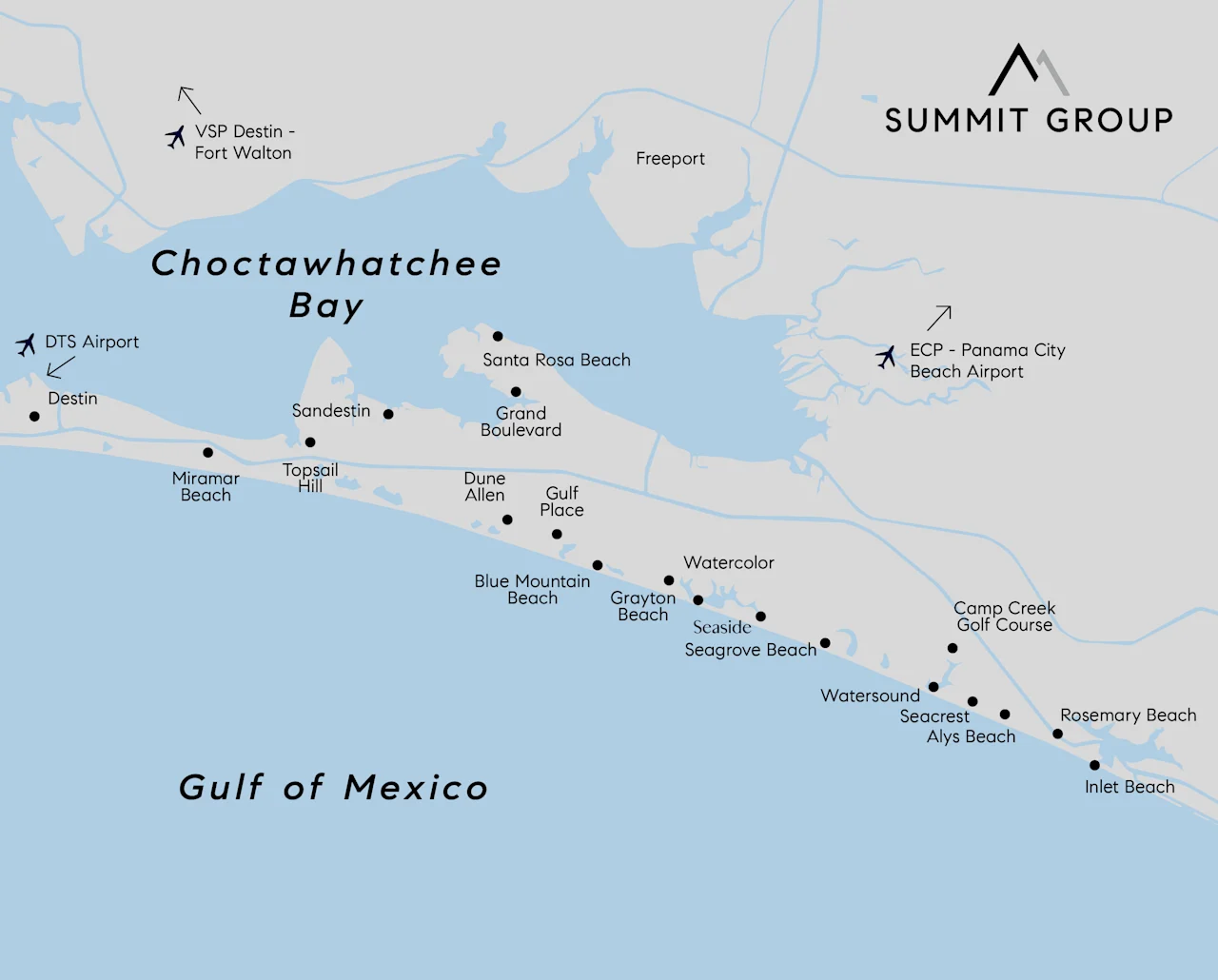 Summit 30 Map